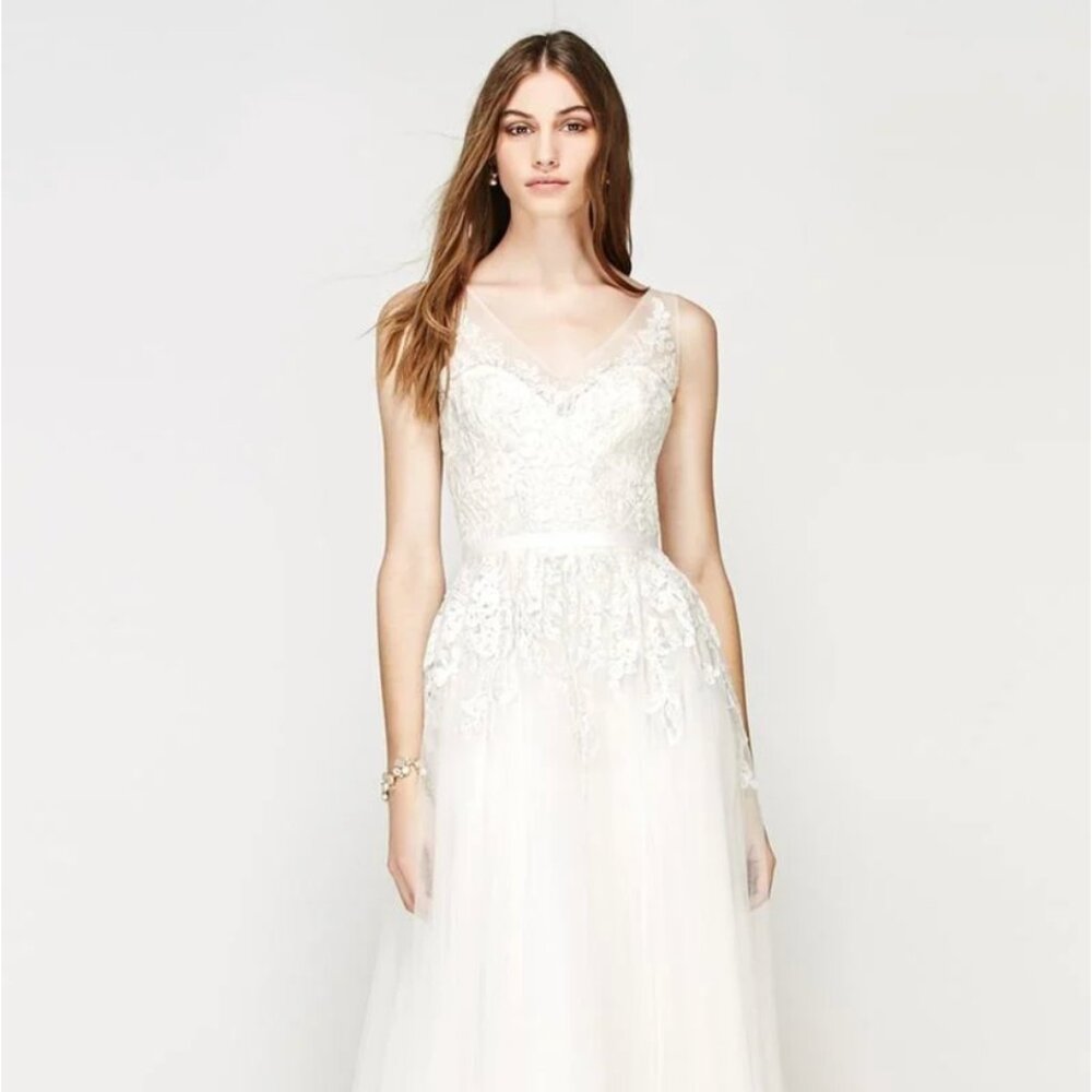 Anthropologie Wedding Dress - Willowby by Watters size 00